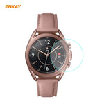 ฟิล์มกระจกนิรภัยขอบโค้ง 0.2 มม. 9H 2.15D ENKAY Hat-Prince สำหรับ Samsung Galaxy Watch 3 45 มม., สำหรับ Samsung Galaxy Watch 3 41 มม.