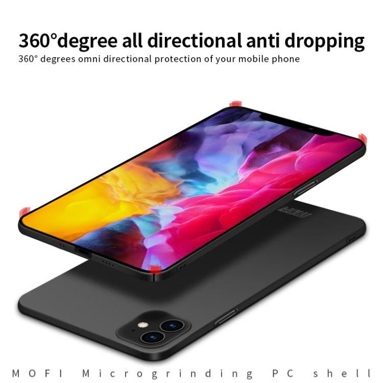 MOFI Frosted PC Ultra-thin Hard Case, For iPhone 12 mini, For iPhone 12 Pro Max, For iPhone 12 / 12 Pro
