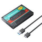 กล่องฮาร์ดดิสก์แบบพกพาคลาสสิก ORICO 2580U3 ขนาด 2.5 นิ้ว USB 3.0 SATA, 2580U3