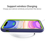 For iPhone 11 Pro Max Wave Pattern 3 in 1 Silicone+PC Shockproof Protective Case, For iPhone 11 Pro Max