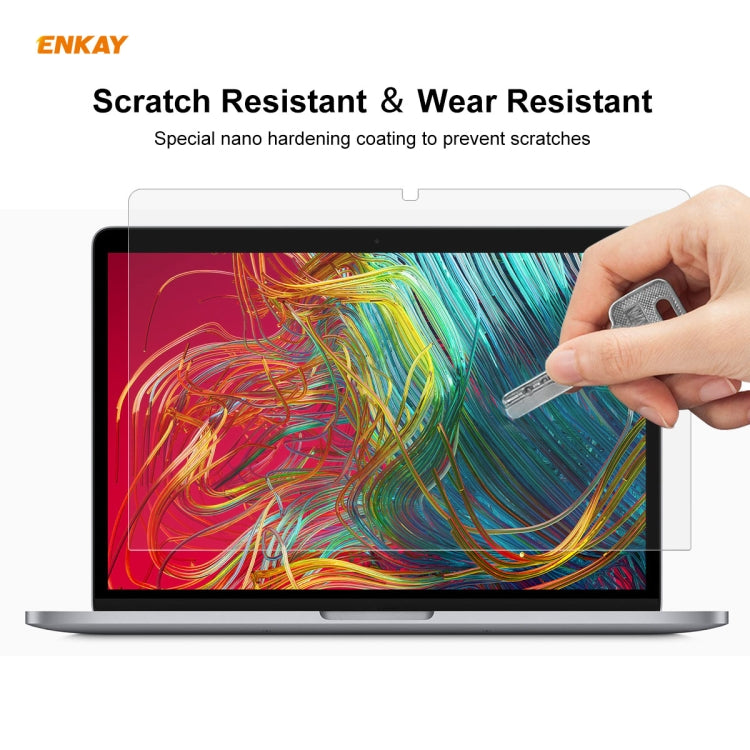 ฟิล์มกันรอยหน้าจอ HD PET ใส ENKAY สำหรับ MacBook Pro ขนาด 16 นิ้ว A2141 (2019), สำหรับ MacBook Pro ขนาด 16 นิ้ว A2141 (2019)