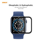 ฟิล์มป้องกันหน้าจอ HD แบบโค้งร้อน 3D PET ครอบคลุมเต็มจอ ENKAY Hat-Prince สำหรับ Apple Watch Series 6/5/4/SE 40mm