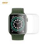 ฟิล์มกันรอยหน้าจอ HD แบบโค้งร้อน 3D PET เต็มจอ ENKAY Hat-Prince 5 ชิ้น สำหรับ Apple Watch Series 6/5/4/SE 44mm