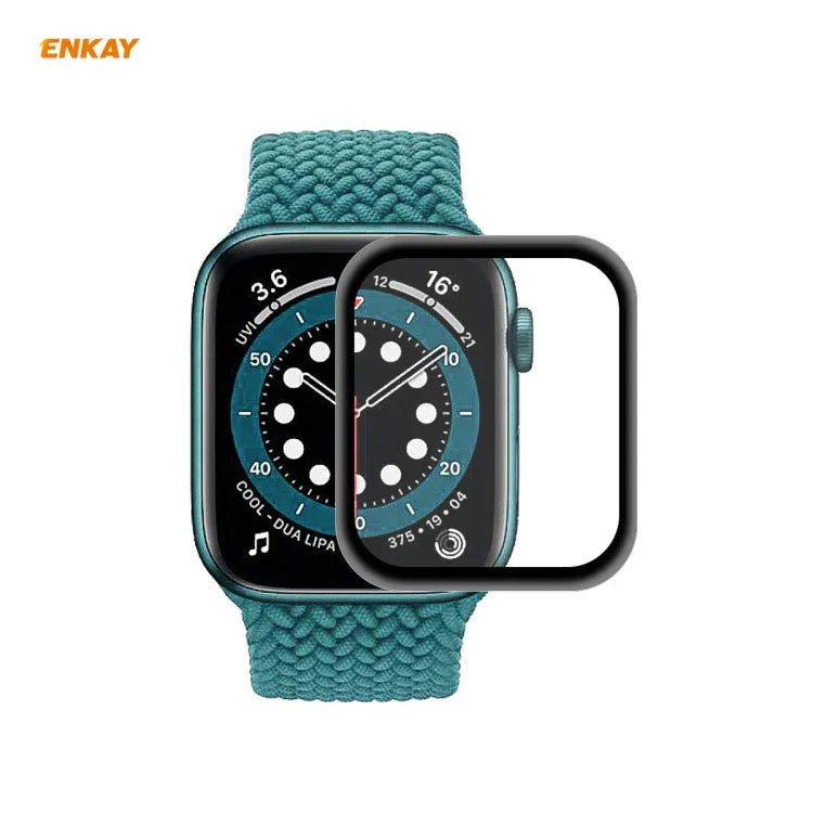 ฟิล์มกันรอยหน้าจอ HD ENKAY Hat-Prince 3D ขอบนุ่ม PC + PMMA สำหรับ Apple Watch 6/5/4/SE 44 มม. และ 40 มม.