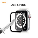 ฟิล์มกันรอยหน้าจอ HD 2 ชิ้น ENKAY Hat-Prince 3D ขอบนุ่ม PC + PMMA สำหรับ Apple Watch 6/5/4/SE 44 มม. และ 40 มม.