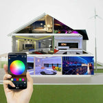 ชุดไฟเส้น LED RGB 5050 ยาว 5 เมตร พร้อมชุดอุปกรณ์สมาร์ทโฮม WIFI (ไม่กันน้ำ)