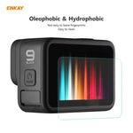 ฟิล์มกระจกนิรภัย 3 in 1 ความแข็ง 9H 0.2 มม. สำหรับเลนส์กล้องและหน้าจอ GoPro HERO9 ENKAY Hat-Prince