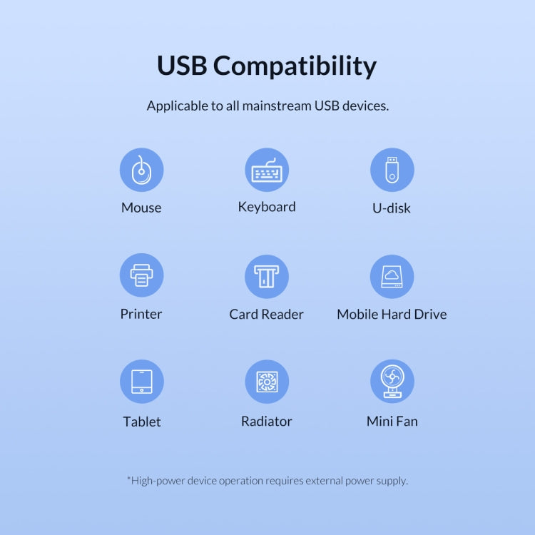 ORICO TWU3-7A-BK ฮับ USB 3.0 7 พอร์ต, TWU3-7A