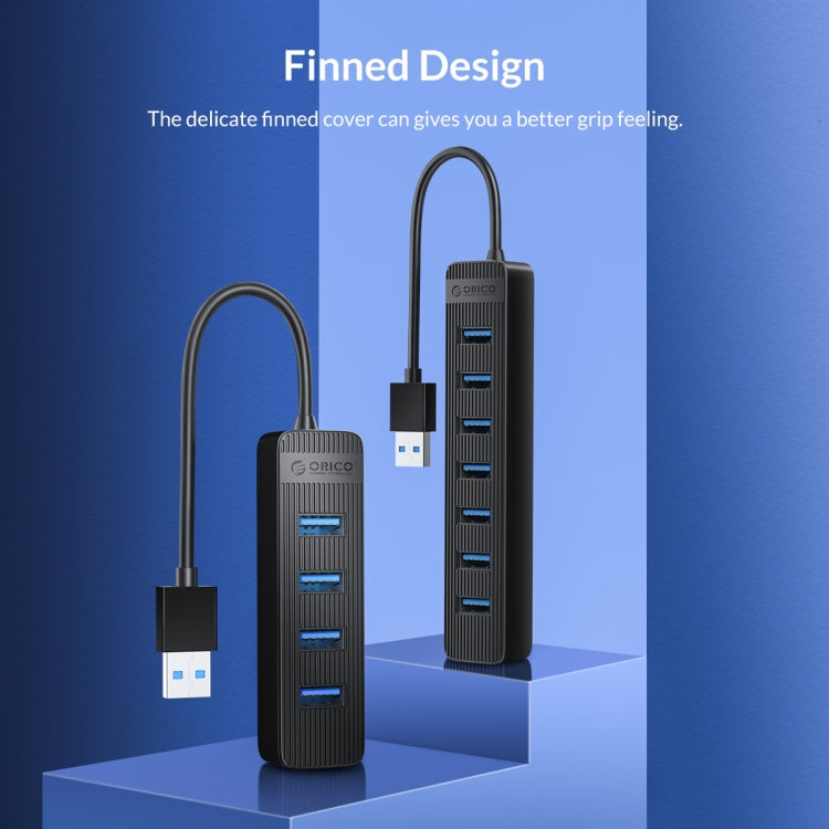 ORICO TWU3-7A-BK ฮับ USB 3.0 7 พอร์ต, TWU3-7A