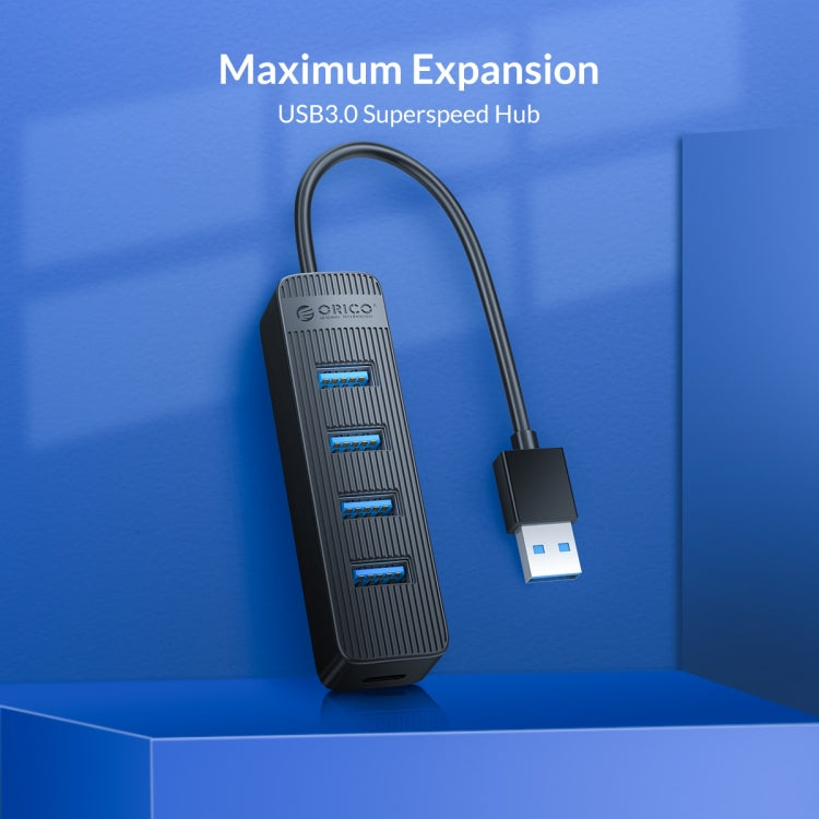 ORICO TWU3-7A-BK ฮับ USB 3.0 7 พอร์ต, TWU3-7A