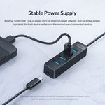 ORICO TWU3-7A-BK ฮับ USB 3.0 7 พอร์ต, TWU3-7A