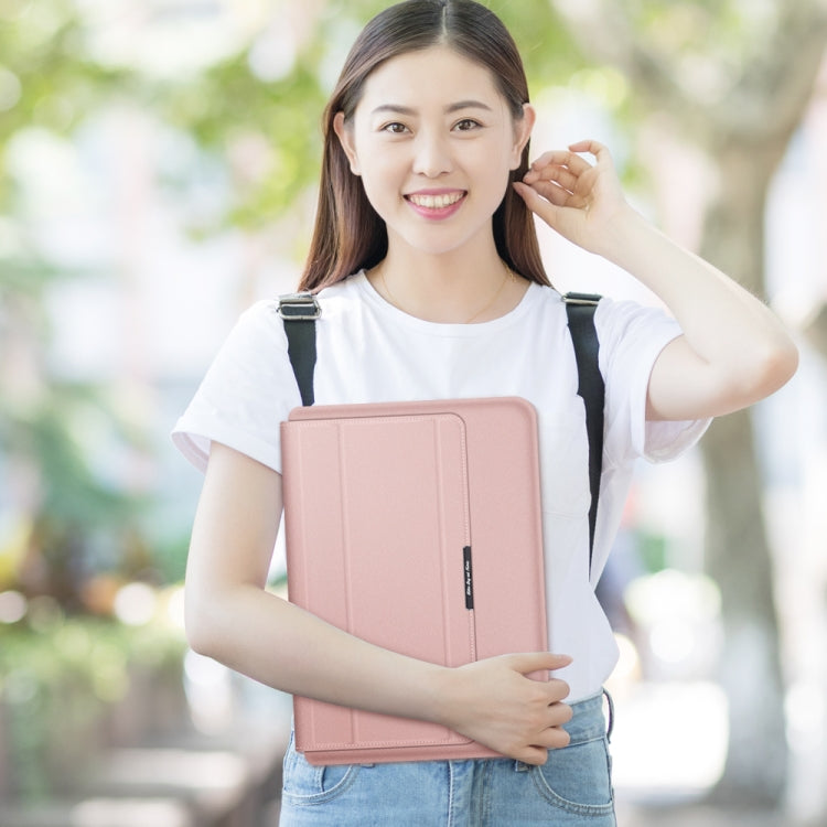กระเป๋าแล็ปท็อปกันน้ำ PU พร้อมที่วางข้อมือ 4-in-1 ขนาด 11/12 นิ้ว, 13/14 นิ้ว, 15/16 นิ้ว
