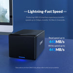 ORICO NS200RU3 กล่องใส่ฮาร์ดไดรฟ์ 2 ช่อง USB3.0 พร้อมระบบ Raid, NS200RU3