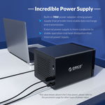 ORICO NS200RU3 กล่องใส่ฮาร์ดไดรฟ์ 2 ช่อง USB3.0 พร้อมระบบ Raid, NS200RU3