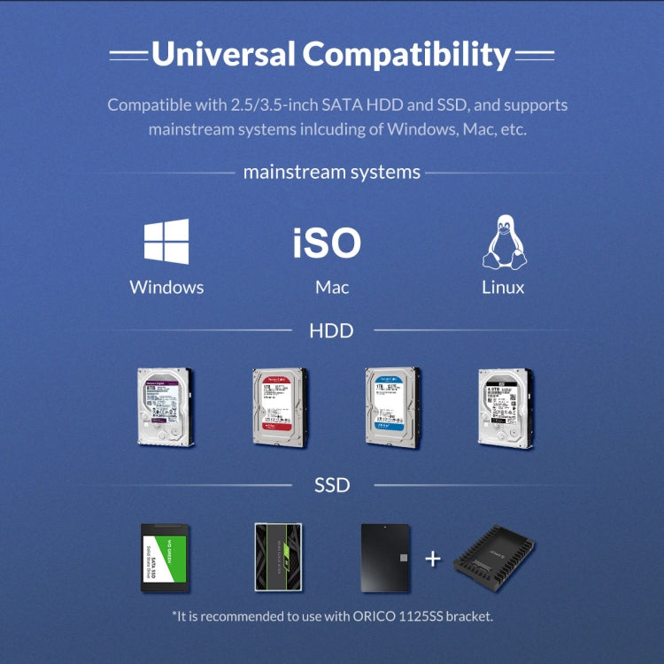 ORICO NS200RU3 กล่องใส่ฮาร์ดไดรฟ์ 2 ช่อง USB3.0 พร้อมระบบ Raid, NS200RU3