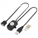 สวิตช์เซ็นเซอร์ตรวจจับการเคลื่อนไหวอินฟราเรด PIR USB DC 5V/12V/24V สำหรับแถบไฟ LED สีดำ, ขาว