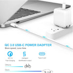 ที่ชาร์จเดินทางอเนกประสงค์ USB-C / Type-C 30W PD3.0 พร้อมขาตั้งถอดได้ ปลั๊ก UK