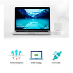 ที่ชาร์จเดินทางอเนกประสงค์ USB-C / Type-C 30W PD3.0 พร้อมขาตั้งถอดได้ ปลั๊ก UK