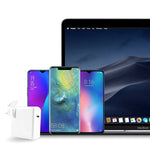 ที่ชาร์จเดินทางอเนกประสงค์ USB-C / Type-C 30W PD3.0 พร้อมขาตั้งถอดได้ ปลั๊ก UK