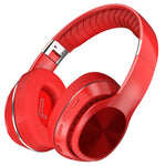 VJ320 หูฟังบลูทูธแบบครอบหัวพับได้ รองรับการ์ด TF พร้อมไมโครโฟน รุ่น VJ320 สีดำ, สีน้ำเงิน, สีแดง, สีขาว