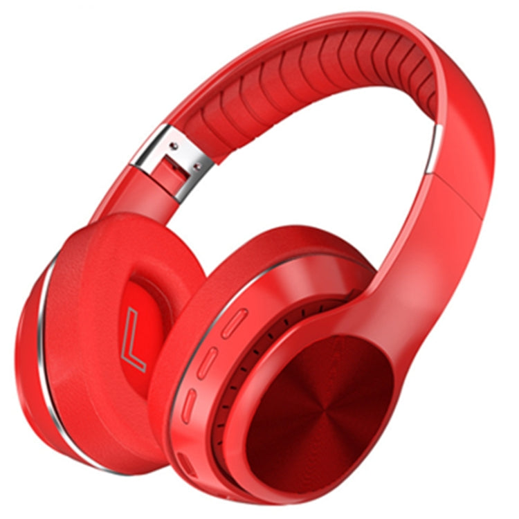 VJ320 หูฟังบลูทูธแบบครอบหัวพับได้ รองรับการ์ด TF พร้อมไมโครโฟน รุ่น VJ320 สีดำ, สีน้ำเงิน, สีแดง, สีขาว