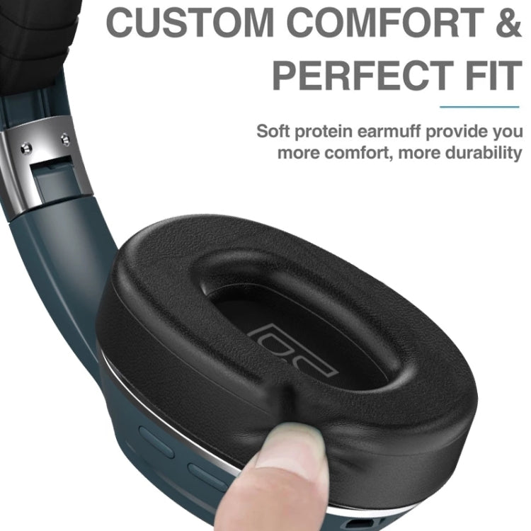 VJ320 หูฟังบลูทูธแบบครอบหัวพับได้ รองรับการ์ด TF พร้อมไมโครโฟน รุ่น VJ320 สีดำ, สีน้ำเงิน, สีแดง, สีขาว
