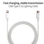 SDC-20W ชาร์จเร็ว 2 in 1 PD 20W USB-C / Type-C สำหรับเดินทาง + สายชาร์จข้อมูล 3A PD3.0 USB-C / Type-C เป็น 8 Pin ชาร์จเร็ว ความยาวสาย: 1m, ปลั๊ก US, ปลั๊ก EU, ปลั๊ก UK