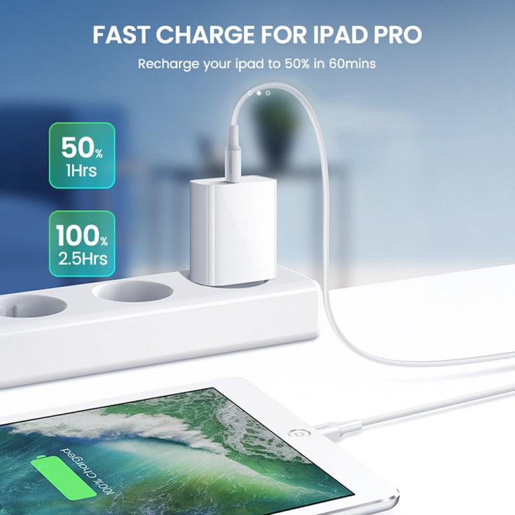 SDC-20W ชาร์จเร็ว 2 in 1 PD 20W USB-C / Type-C สำหรับเดินทาง + สายชาร์จข้อมูล 3A PD3.0 USB-C / Type-C เป็น 8 Pin ชาร์จเร็ว ความยาวสาย: 1m, ปลั๊ก US, ปลั๊ก EU, ปลั๊ก UK