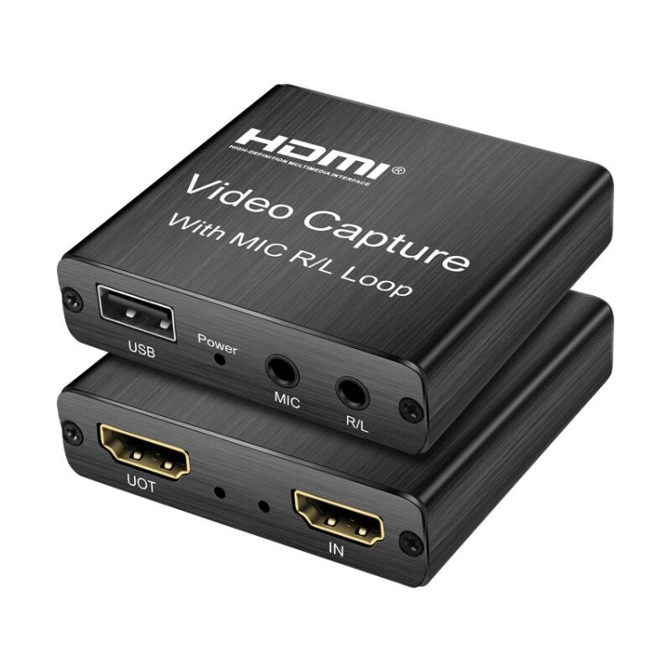 การ์ดจับภาพวิดีโอ HDMI 4K HD 1080P, กล่องจับภาพวิดีโอ HDMI เป็น USB 2.0