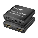การ์ดจับภาพวิดีโอ HDMI 4K HD 1080P, กล่องจับภาพวิดีโอ HDMI เป็น USB 2.0