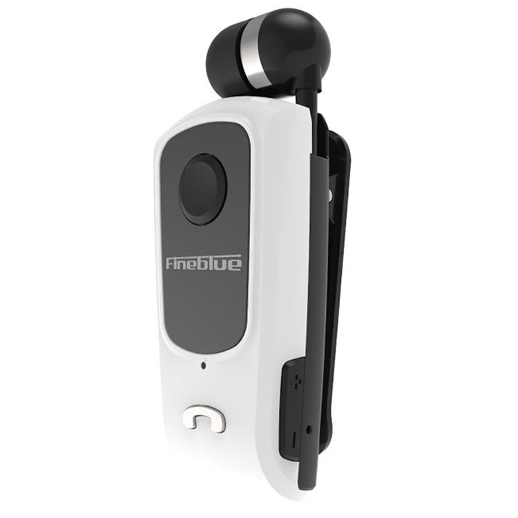 F920 หูฟังบลูทูธ CSR4.1 สายเก็บได้ เตือนสายเรียกเข้าแบบสั่น ป้องกันการโจรกรรม สีดำ ขาว ทอง เงิน เทา