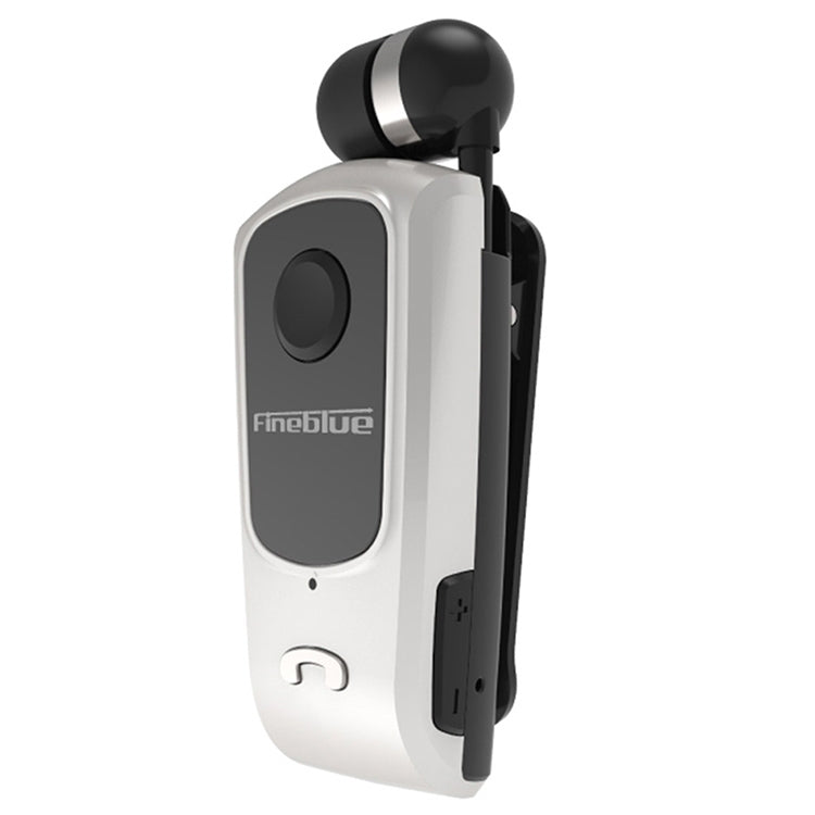 F920 หูฟังบลูทูธ CSR4.1 สายเก็บได้ เตือนสายเรียกเข้าแบบสั่น ป้องกันการโจรกรรม สีดำ ขาว ทอง เงิน เทา