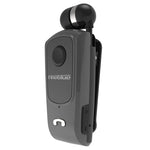 F920 หูฟังบลูทูธ CSR4.1 สายเก็บได้ เตือนสายเรียกเข้าแบบสั่น ป้องกันการโจรกรรม สีดำ ขาว ทอง เงิน เทา