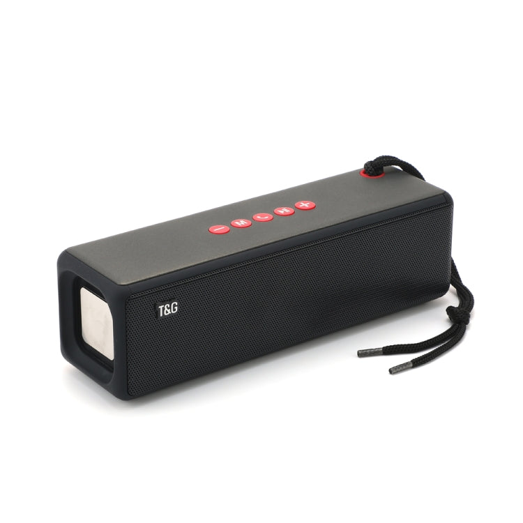ลำโพงบลูทูธซับวูฟเฟอร์ T&G TG271 TWS พร้อมเชือกถัก รองรับ USB/AUX/การ์ด TF/FM