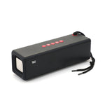 ลำโพงบลูทูธซับวูฟเฟอร์ T&G TG271 TWS พร้อมเชือกถัก รองรับ USB/AUX/การ์ด TF/FM