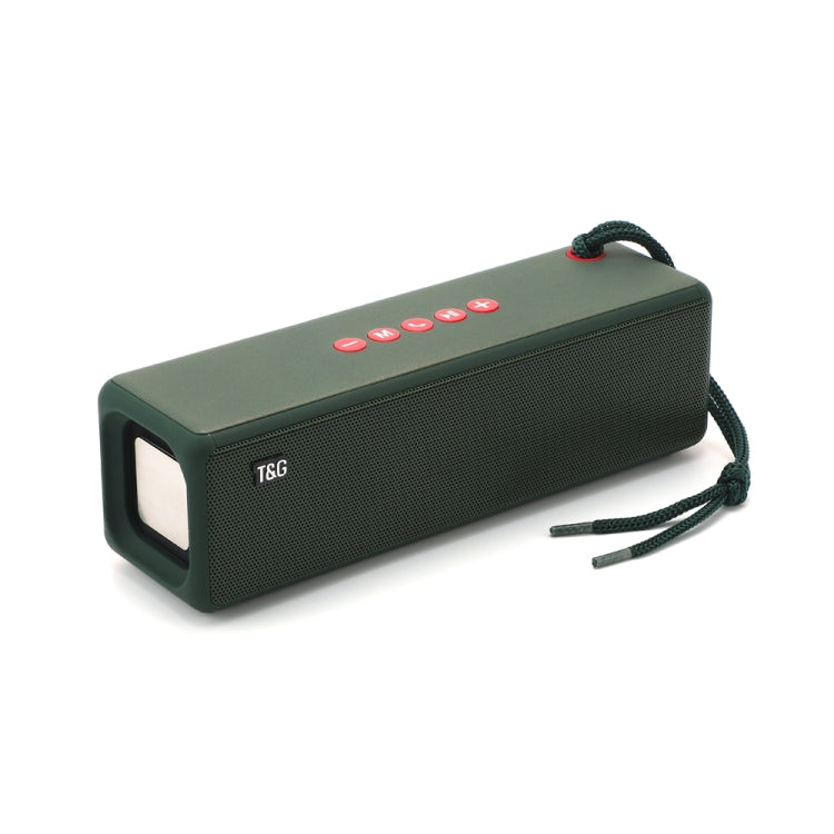 ลำโพงบลูทูธซับวูฟเฟอร์ T&G TG271 TWS พร้อมเชือกถัก รองรับ USB/AUX/การ์ด TF/FM