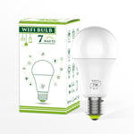 หลอดไฟอัจฉริยะ 7W E27 RGBCW WIFI สำหรับบ้านอัตโนมัติไร้สาย