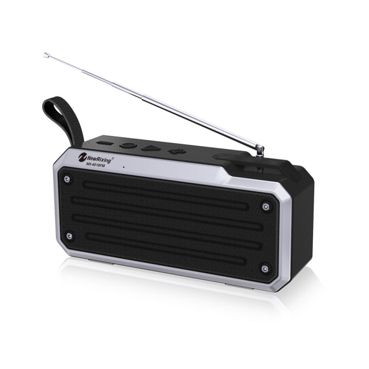 ลำโพงบลูทูธสเตอริโอพกพา TWS NewRixing NR4018FM รองรับการ์ด TF / FM / AUX 3.5 มม. / ยูดิสก์ / โทรแฮนด์ฟรี
