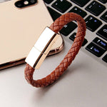 XJ-28 สายข้อมูลสร้อยข้อมือ USB 2.4A เป็น 8 พิน, ความยาวสาย: 22.5 ซม., XJ-28 8 พิน, 22.5 ซม. 8 พิน