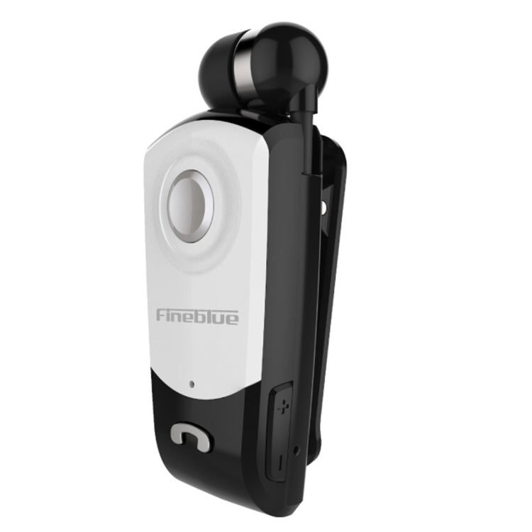 F960 หูฟังบลูทูธ CSR4.1 สายเก็บได้ เตือนสายเรียกเข้าแบบสั่น ป้องกันการโจรกรรม สีดำ ขาว เงิน