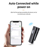 SR11 Lavalier ตัวรับสัญญาณเสียงบลูทูธ 5.0 อะแดปเตอร์บลูทูธ รองรับการ์ด TF, SR11