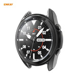 สำหรับ Samsung Galaxy Watch 3 41 มม. เคส TPU นุ่มชุบไฟฟ้า 2 in 1 ENKAY Hat-Prince + ฟิล์มกระจกนิรภัยขอบโค้ง 0.2 มม. 9H 2.15D