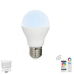 FUT017 หลอดไฟ LED สีขาวคู่ 6W ควบคุมด้วย RF 2.4GHz รองรับ WiFi ปรับอุณหภูมิสีและความสว่างได้
