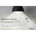 FUT012 หลอดไฟ LED E27 9W RGB + CCT 100V-240V สีเต็มรูปแบบ ควบคุมระยะไกล สมาร์ทบัลบ์ WiFi 2.4G ไร้สาย