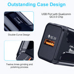 LZ-023 ชาร์จเร็วพกพา 18W QC 3.0 USB + สายข้อมูล USB ถึง 8 Pin 3A, ปลั๊ก US, สายข้อมูล USB ถึง 8 Pin, ปลั๊ก US, สาย 8 Pin, ปลั๊ก US