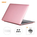 เคสป้องกันแล็ปท็อปคริสตัล 3 in 1 จาก ENKAY + ฟิล์ม TPU ป้องกันคีย์บอร์ดเวอร์ชัน EU + ชุดปลั๊กกันฝุ่น สำหรับ MacBook Air 13.3 นิ้ว A1932 (2018), สำหรับ MacBook Air 13.3 นิ้ว A1932 (2018)