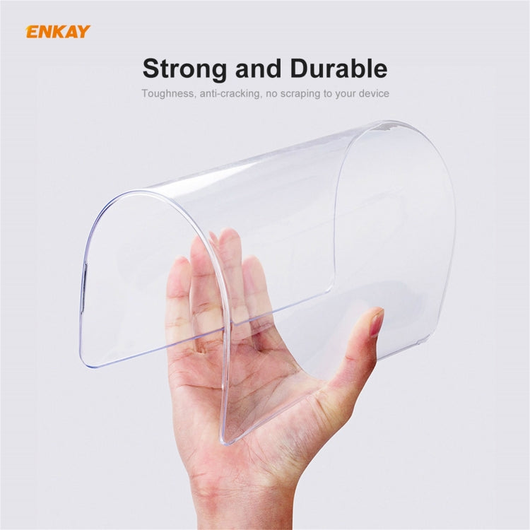 เคสป้องกันแล็ปท็อปคริสตัล 3 in 1 จาก ENKAY + ฟิล์ม TPU ป้องกันคีย์บอร์ดเวอร์ชัน EU + ชุดปลั๊กกันฝุ่น สำหรับ MacBook Air 13.3 นิ้ว A1932 (2018), สำหรับ MacBook Air 13.3 นิ้ว A1932 (2018)