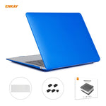 ENKAY ชุด 3 in 1 เคสป้องกันแล็ปท็อปแบบด้าน + ฟิล์ม TPU สำหรับคีย์บอร์ดเวอร์ชัน EU + ชุดปลั๊กกันฝุ่น สำหรับ MacBook Air 13.3 นิ้ว A2179 & A2337 (2020), สำหรับ MacBook Air 13.3 นิ้ว A2179 (2020)