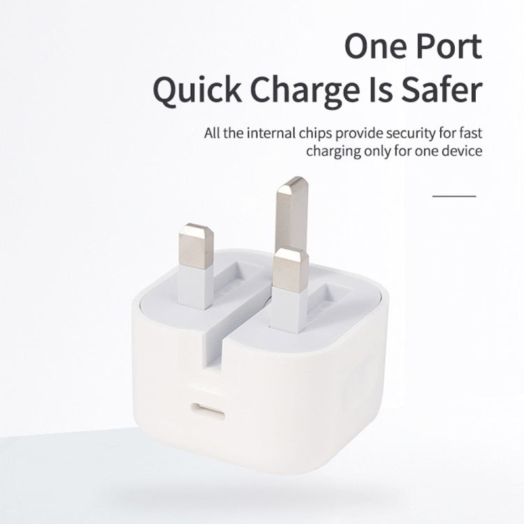 ที่ชาร์จเดินทางพับได้ A234 20W PD 3.0 Type-C / USB-C, ปลั๊กสหราชอาณาจักร, 20W