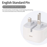 ที่ชาร์จเดินทางพับได้ A234 20W PD 3.0 Type-C / USB-C, ปลั๊กสหราชอาณาจักร, 20W